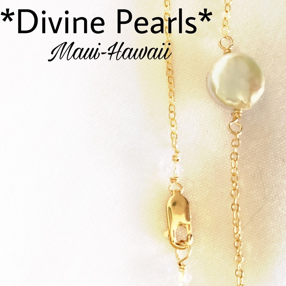 Coin Pearl & Chain - Picture 4 of 8